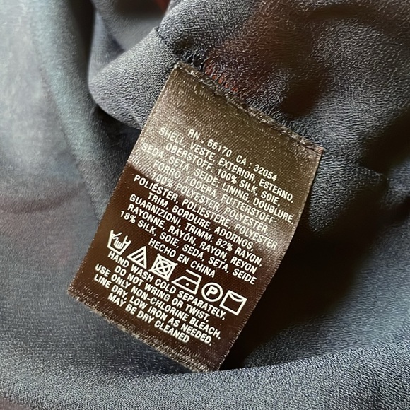 Leifsdottir-Anthropology silk mini dress - Picture 7 of 7